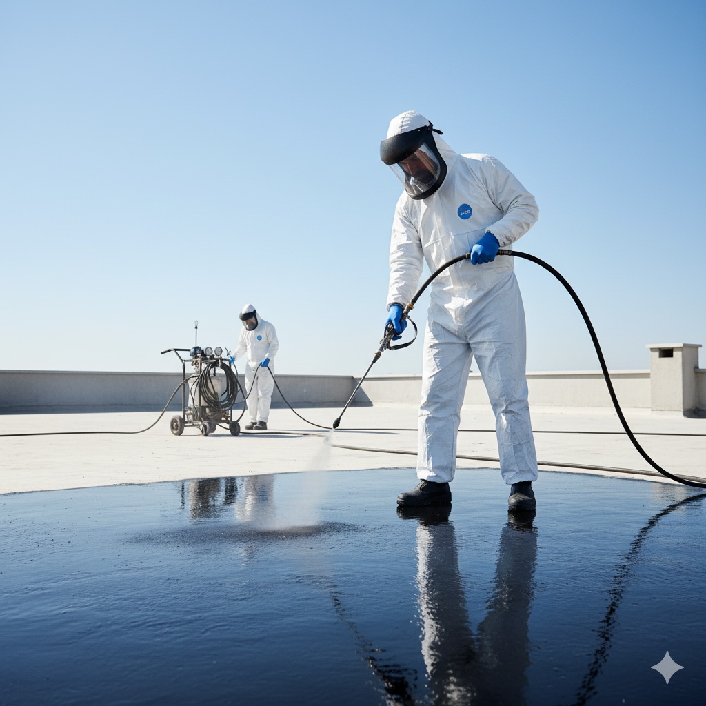 Sprey Polyurea Su Yalıtımı