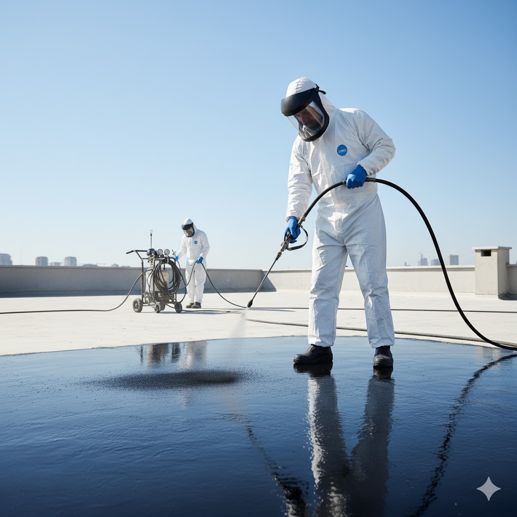 Teras Polyurea Uygulaması